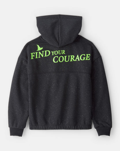 OshKosh B'gosh Qız Uşaq Wicked Elphaba Parlaq Huddi - Qara