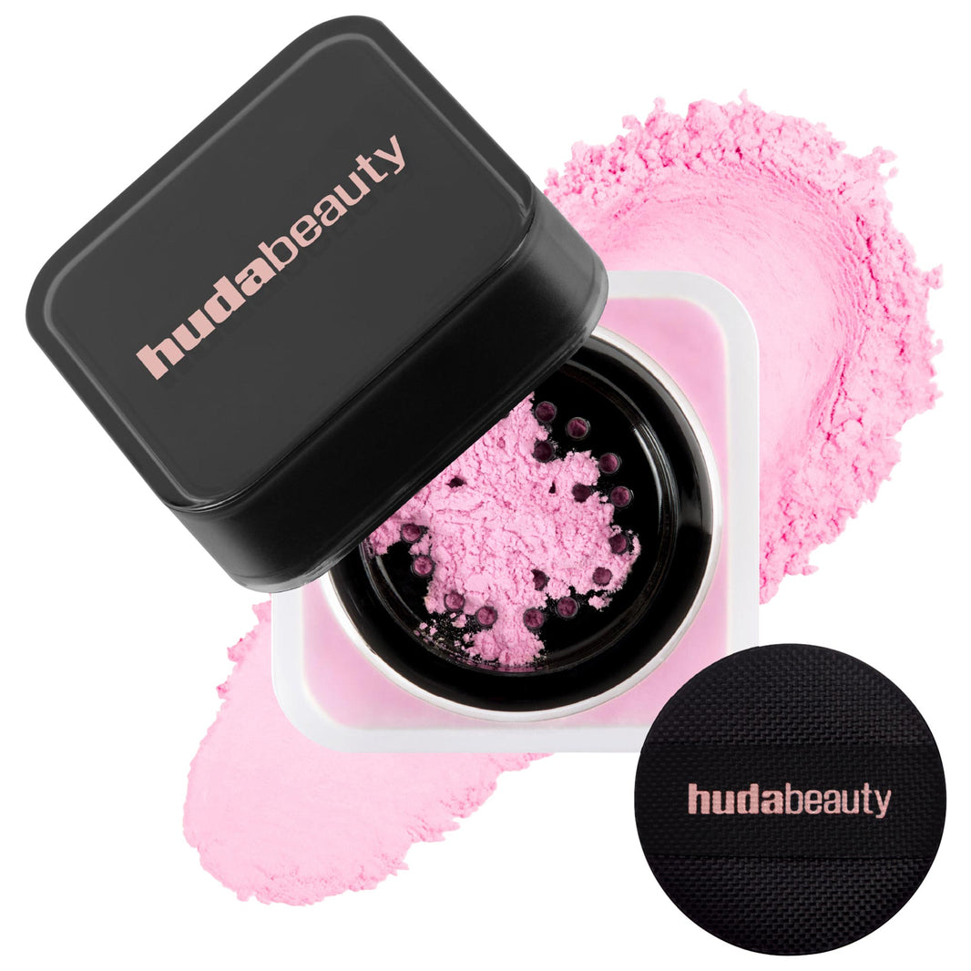 HUDA BEAUTY Mini Easy Bake Yumsaq Bişirmə və Fiksativ Pudrasının