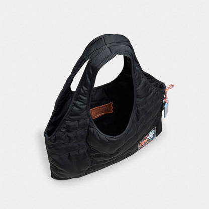 Coachtopia Loop Düz Tote Bulut Quilting ilə