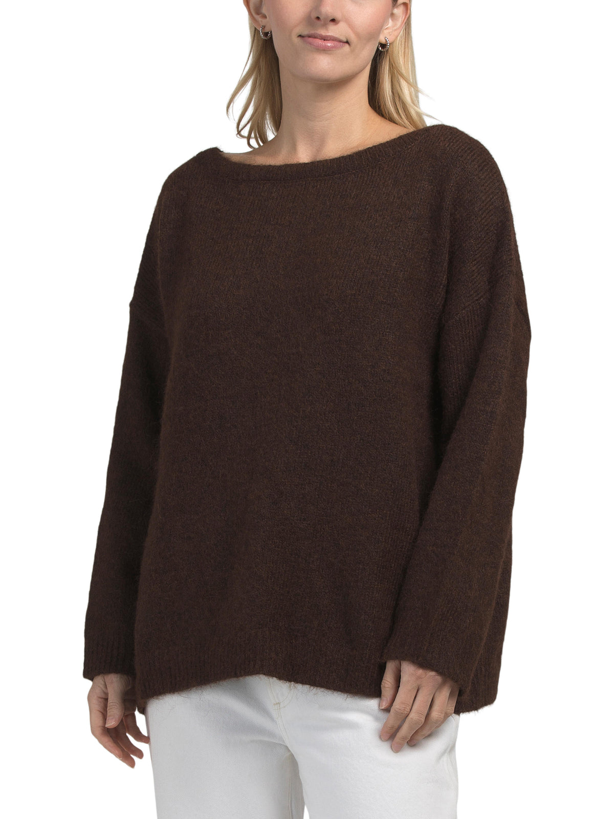 DEBBIE KATZ Tekne Boyunlu Geniş Sweatshirt