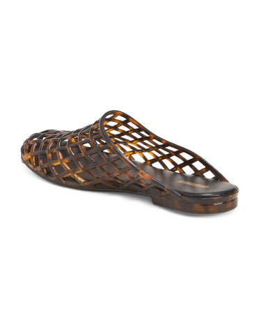 CUSHIONAIRE Lab Jelly Mule Düz Ayaqqabı