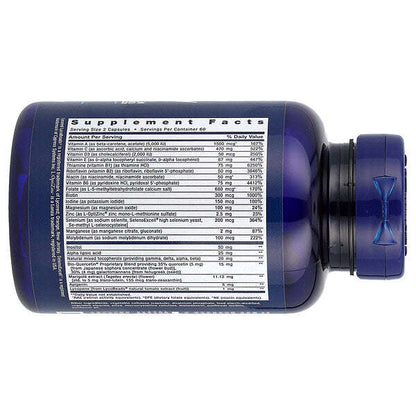 Life Extension İki Gündə Bir Multivitamin V2 120 Kapsul YoxYox