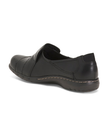 COBB HILL ROCKPORT Geniş Dəri Paulette Rahat Loafer Ayaqqabı