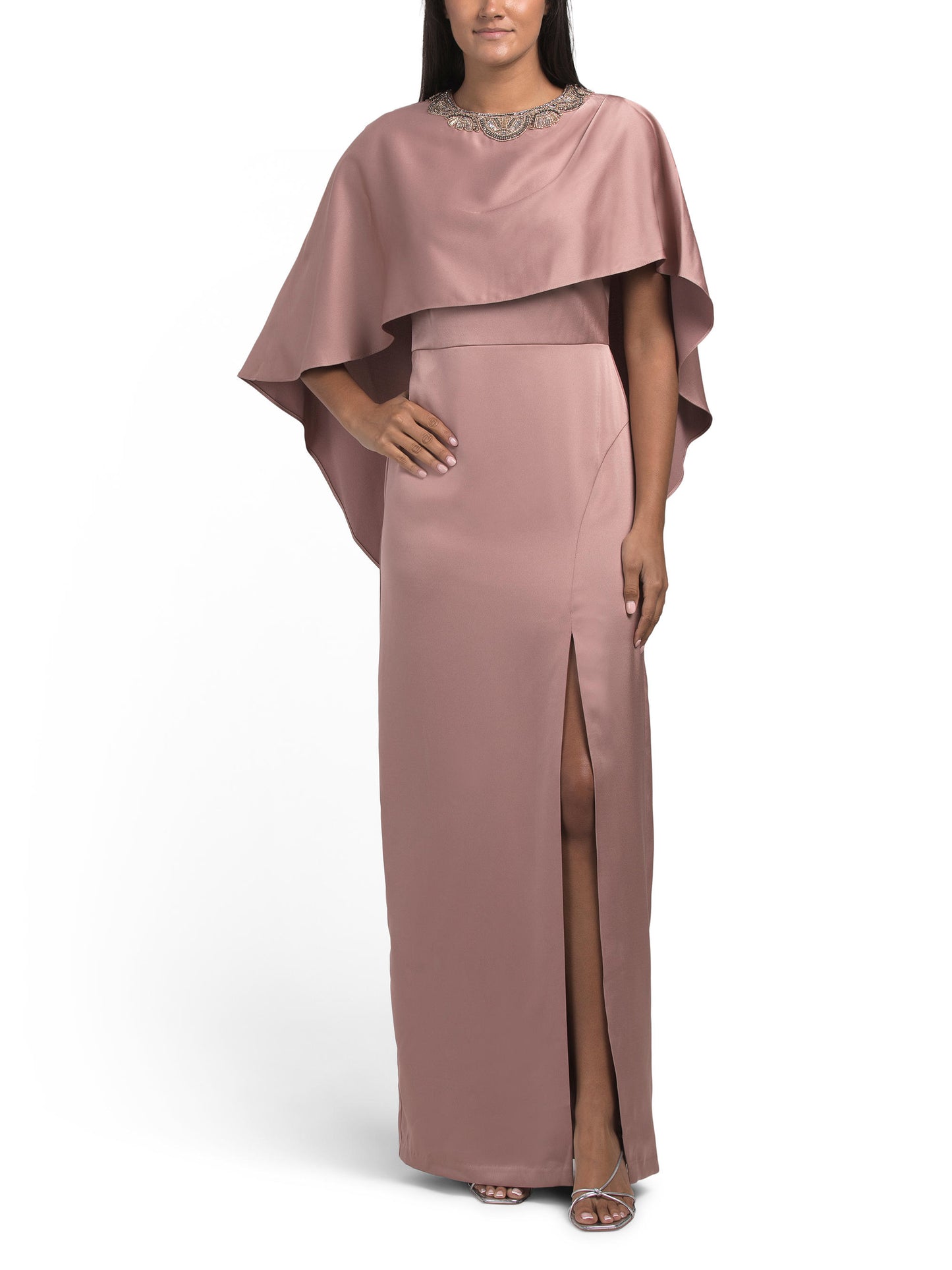ADRIANNA BY ADRIANNA PAPELL Cape Gown