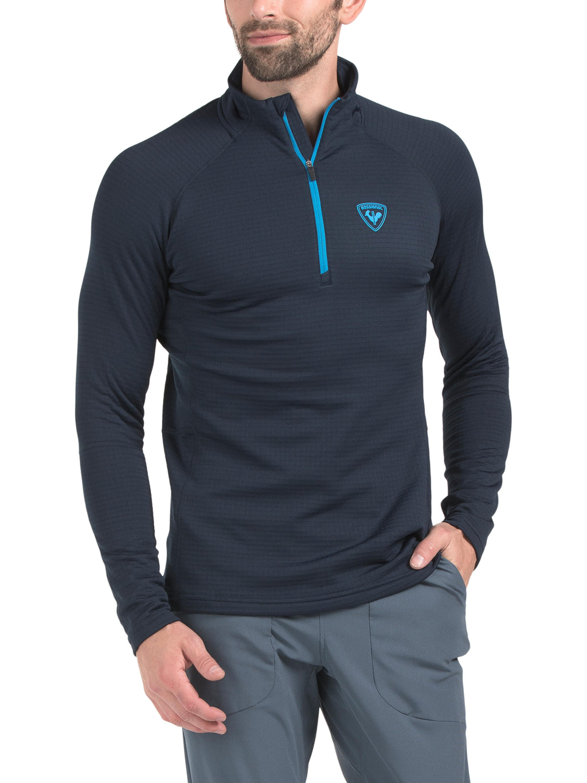ROSSIGNOL Blackside Fleece Yarım Fermuar Üstü