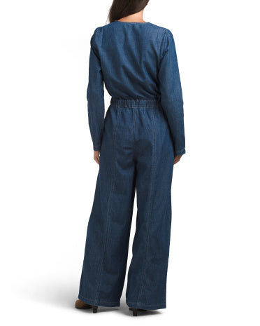 IN FEBRUARY Mineral Yuyulu Denim Tulumü