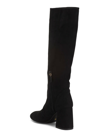 STUART WEITZMAN İspaniyada İstehsal Edilən Zımbalanmış Flareblock 85 Çəkmə