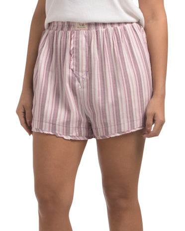 FREE PEOPLE Day To Day Flannel Boxers