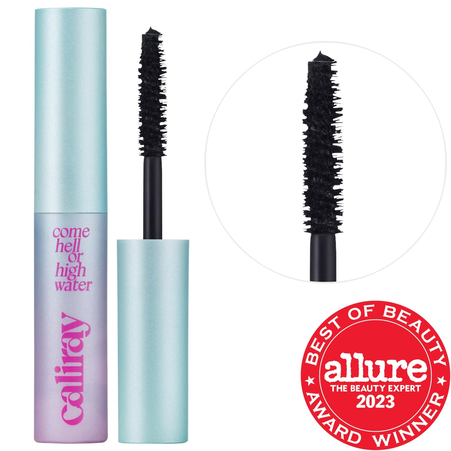 caliray Mini Come Hell or High Water 24 Saatlıq Həcmləndirici və Uzadıcı Tüp Maskara