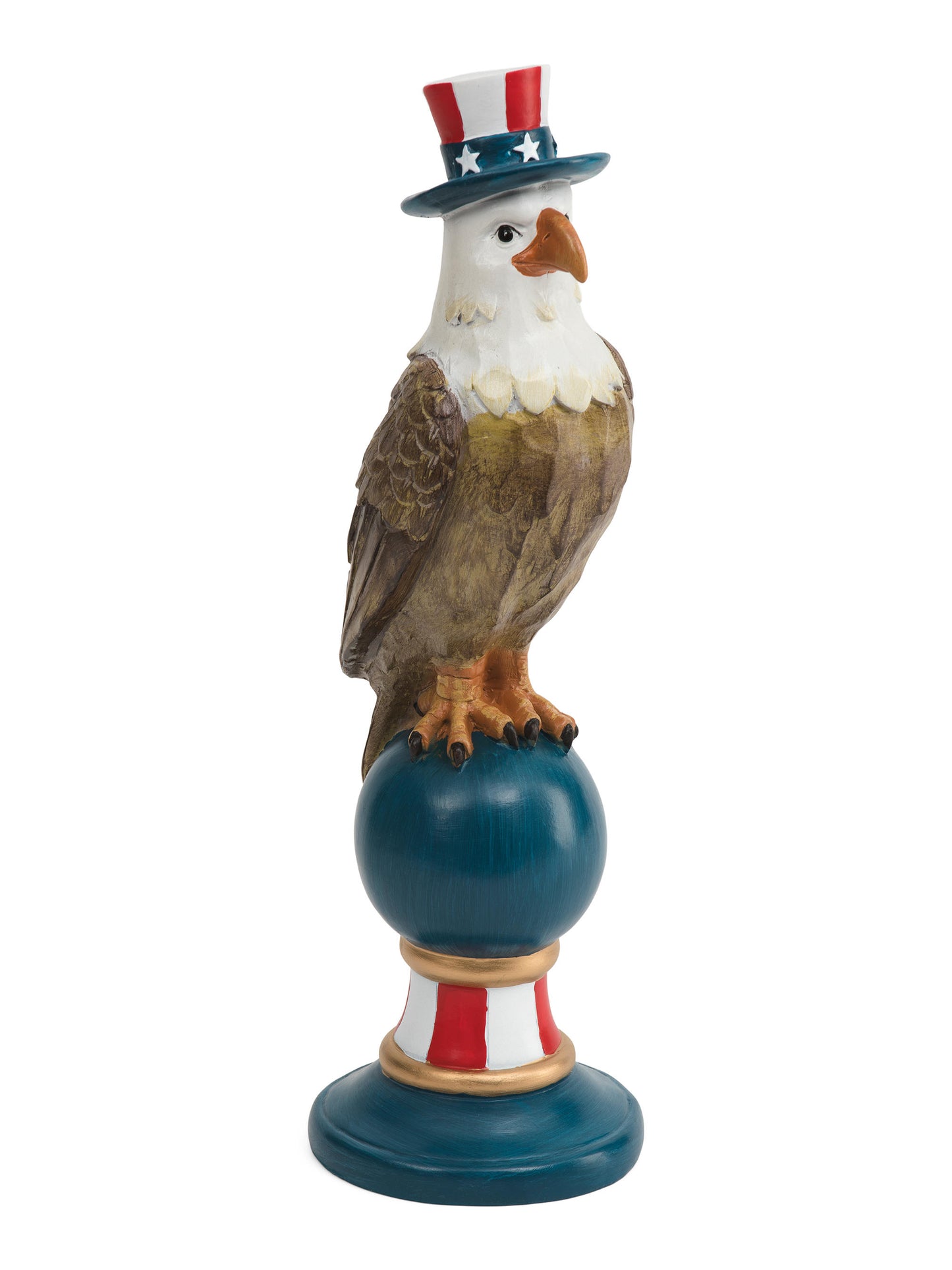 STARS & STRIPES Eagle On Pedestal Decor