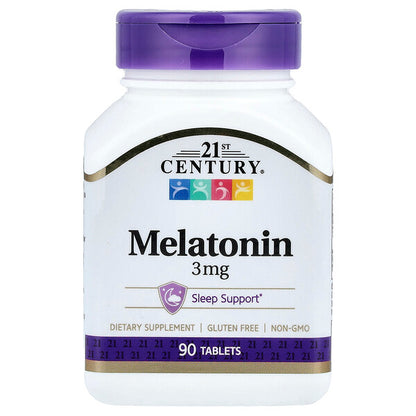 21st Century Melatonin 3 Mg 90 Tablet