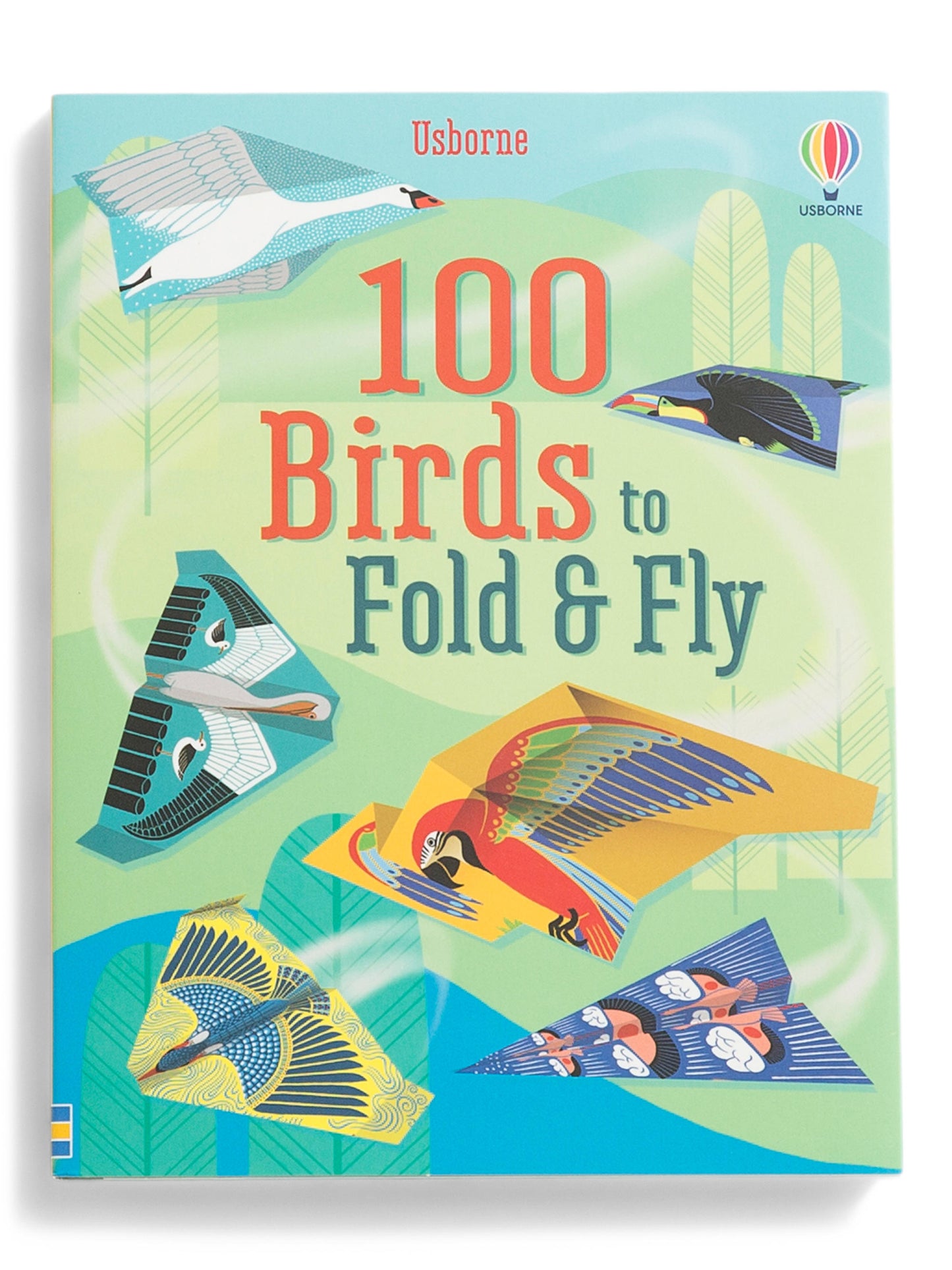 USBORNE 100 Quş Qatlamaq və Uçurmaq Kitabı