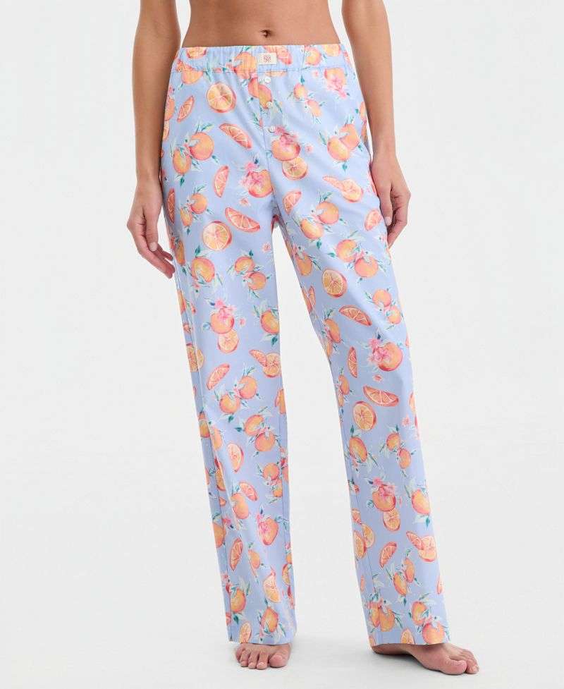 State of Day Qadın Poplin Pijama Şalvarı XS-3X YoxYox