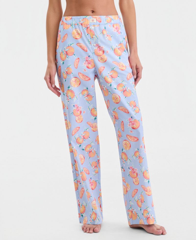 State of Day Qadın Poplin Pijama Şalvarı XS-3X
