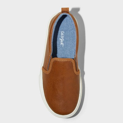Cat & Jack Rune Oğlan Slip-On Krossovkası Qəhvəyi