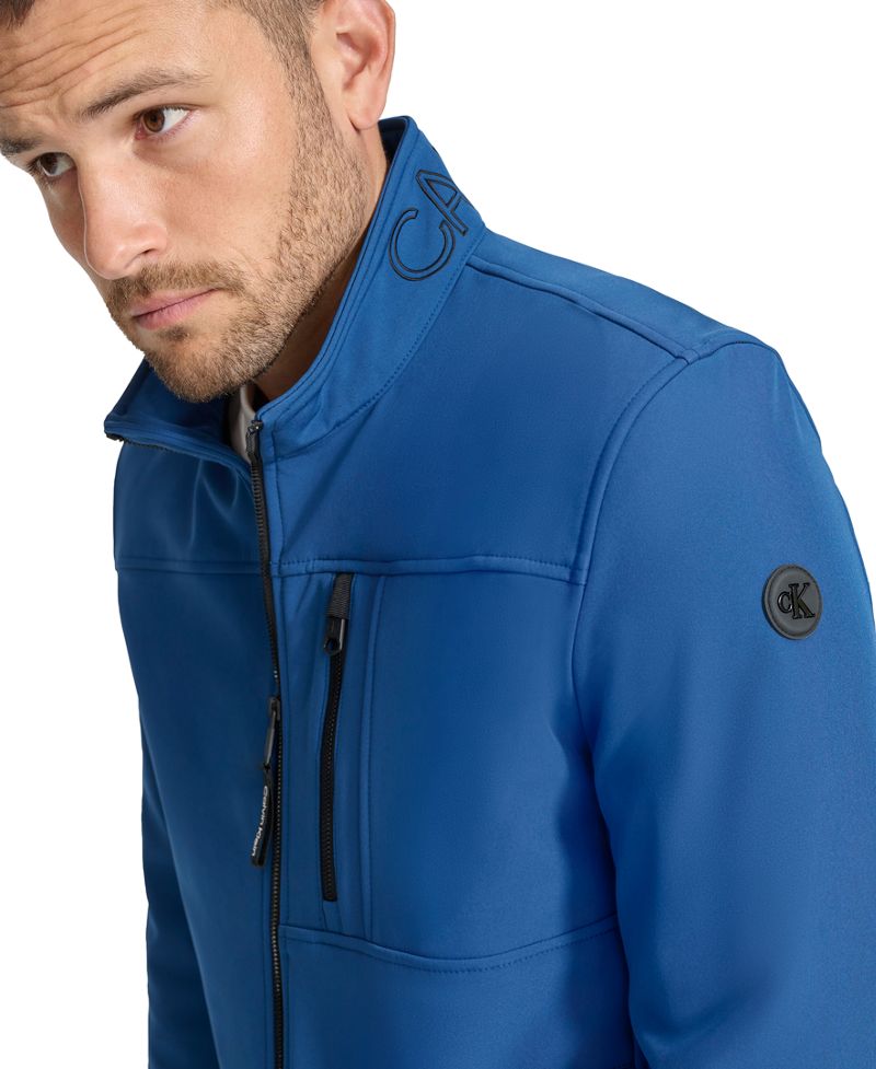 Calvin Klein Kişi Sonsuz Uzanımı Soft Shell Gödəkçə