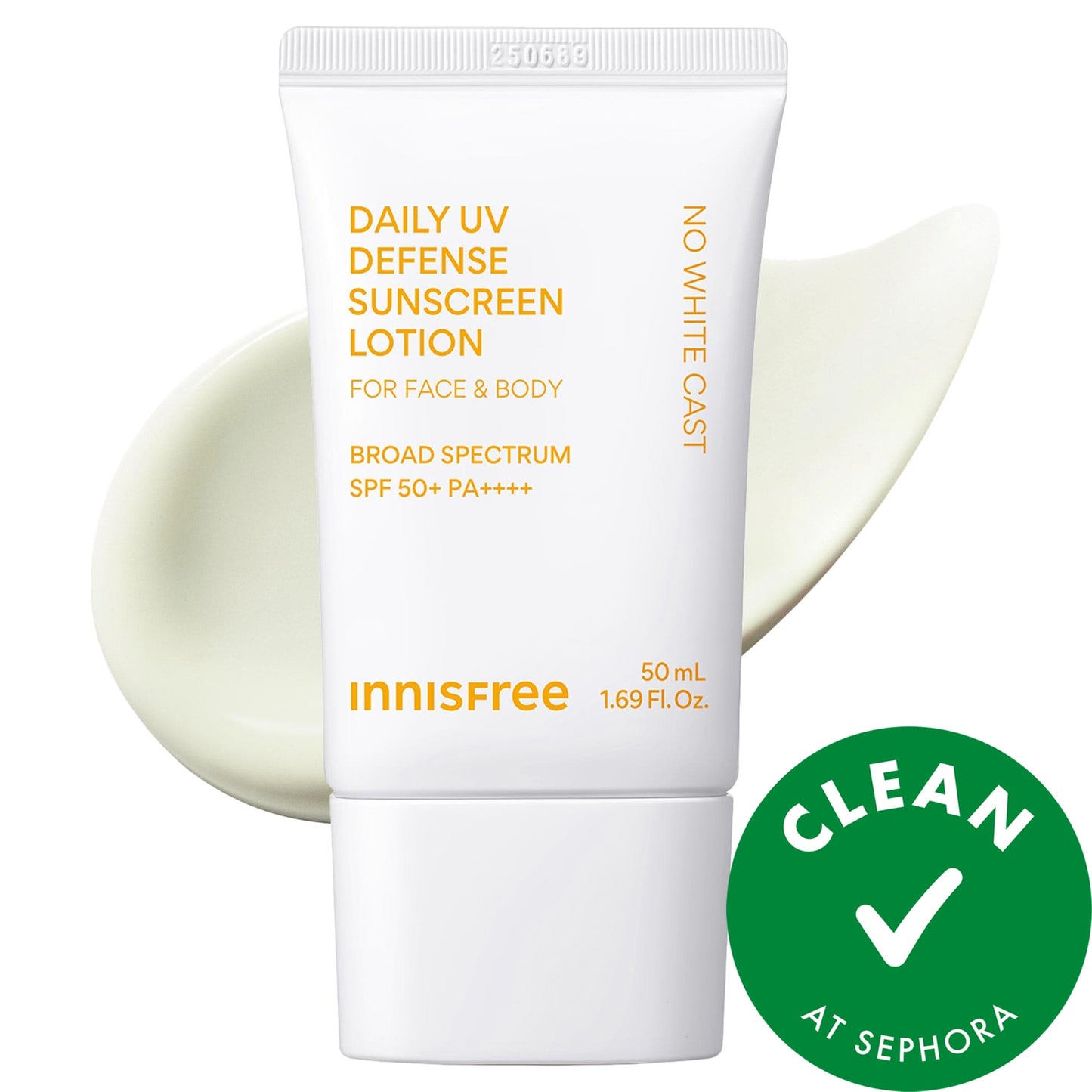 innisfree Daily UV Invisible Koreya Günəş Kremi SPF 50+ PA++++ Üz və Bədən üçün