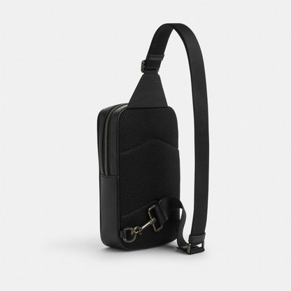 Coach Sullivan Bel Çantası Signature Canvas Yamalarla