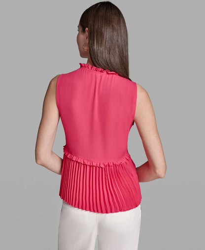BCBG Qadın Fırfırlı Pileli Ətəkli Bluzka