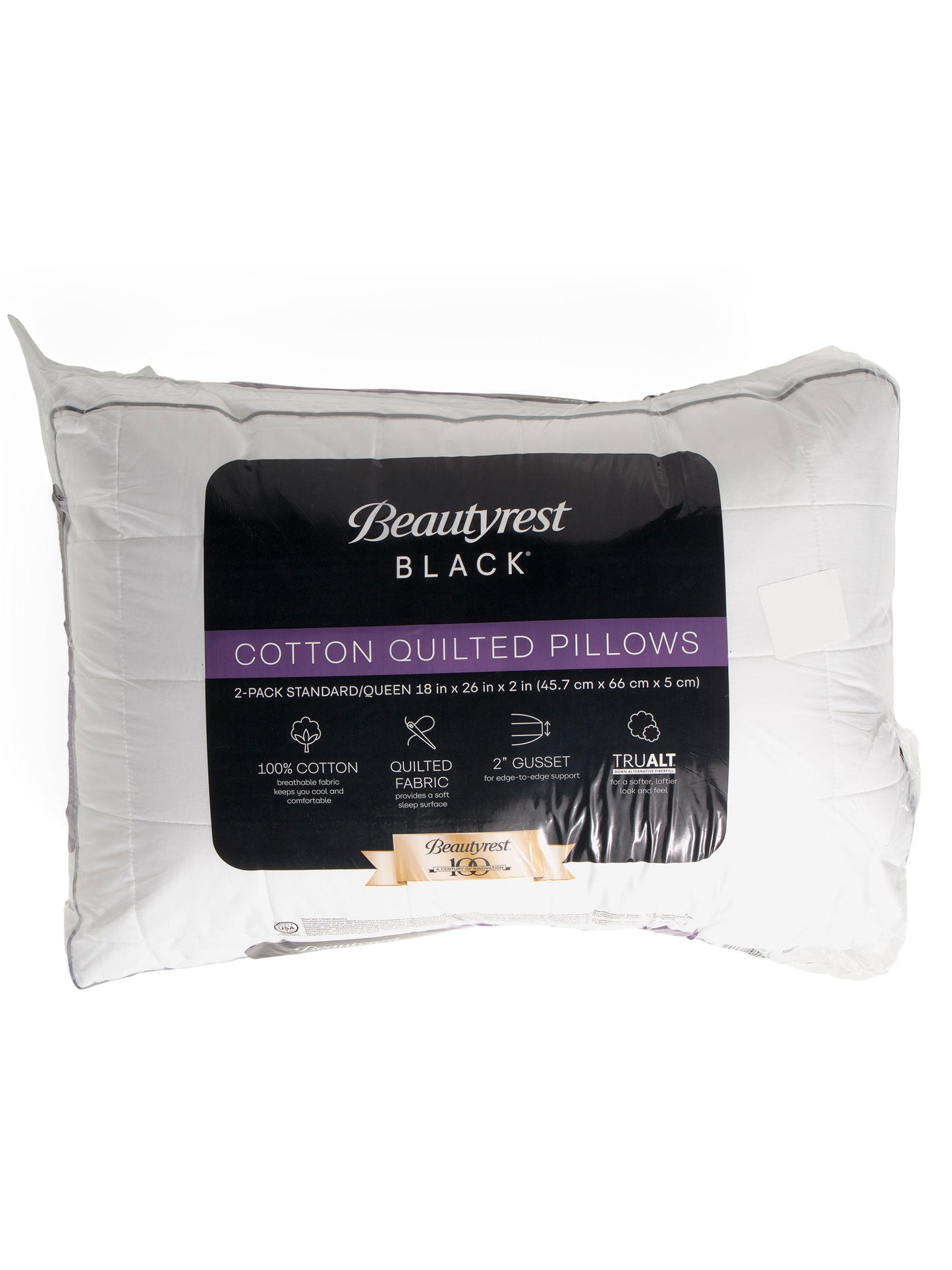 BEAUTYREST BLACK 2 Paket Pamuk Yastıq Gəsətli