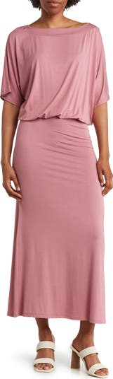 GO COUTURE Dolman Qollu Maksi Geyim
