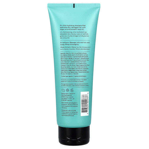 Acure Ultra Hidratlaşdırıcı Şampun Argan Yağı və Balqabaq Toxumu Yağı 236 ml
