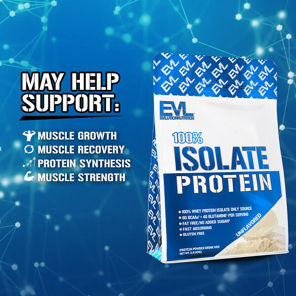 Evlution Nutrition 100 Isolate Protein Təzə 1 Lb 454 G