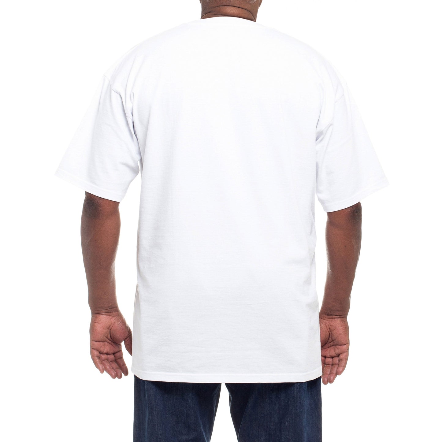 Kirkland Signature Kişi Ağır Çəkili Crew Köynəyi, 6-Pack, Ağ, 3X-Large