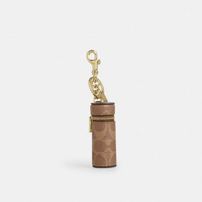 Coach Dodaq Boyası Çantası Ətiket Signature Canvas