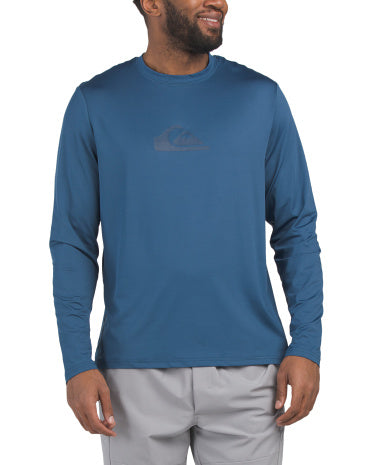 QUIKSILVER UPF 50 Uzun Kolu Rashguard Üst