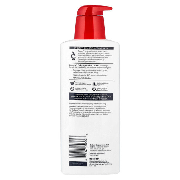 Eucerin Daily Hydration Lotion Buzsuz 500ml