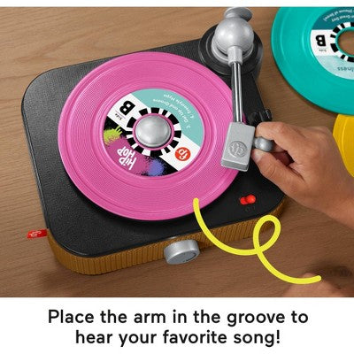 Laugh & Learn Fisher-Price Rockin' Record Player Uşaq Üçün Musiqi Oyuncağı