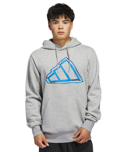adidas Kişi Qrafik Böyük Logo İdman Huddi