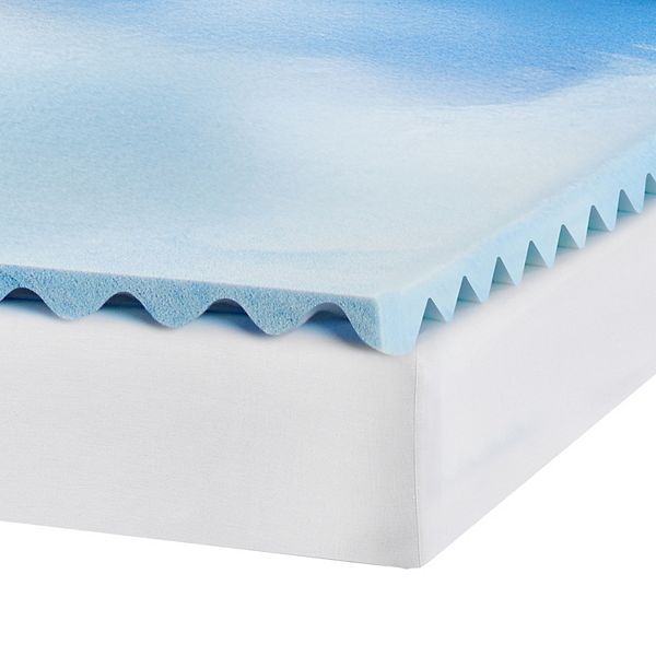 Serta Comfort Boost 2 düymə Yaşıl Çay Yaddaş Köpüyü Matras Üstü