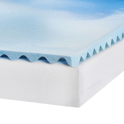 Serta Comfort Boost 2 düymə Yaşıl Çay Yaddaş Köpüyü Matras Üstü