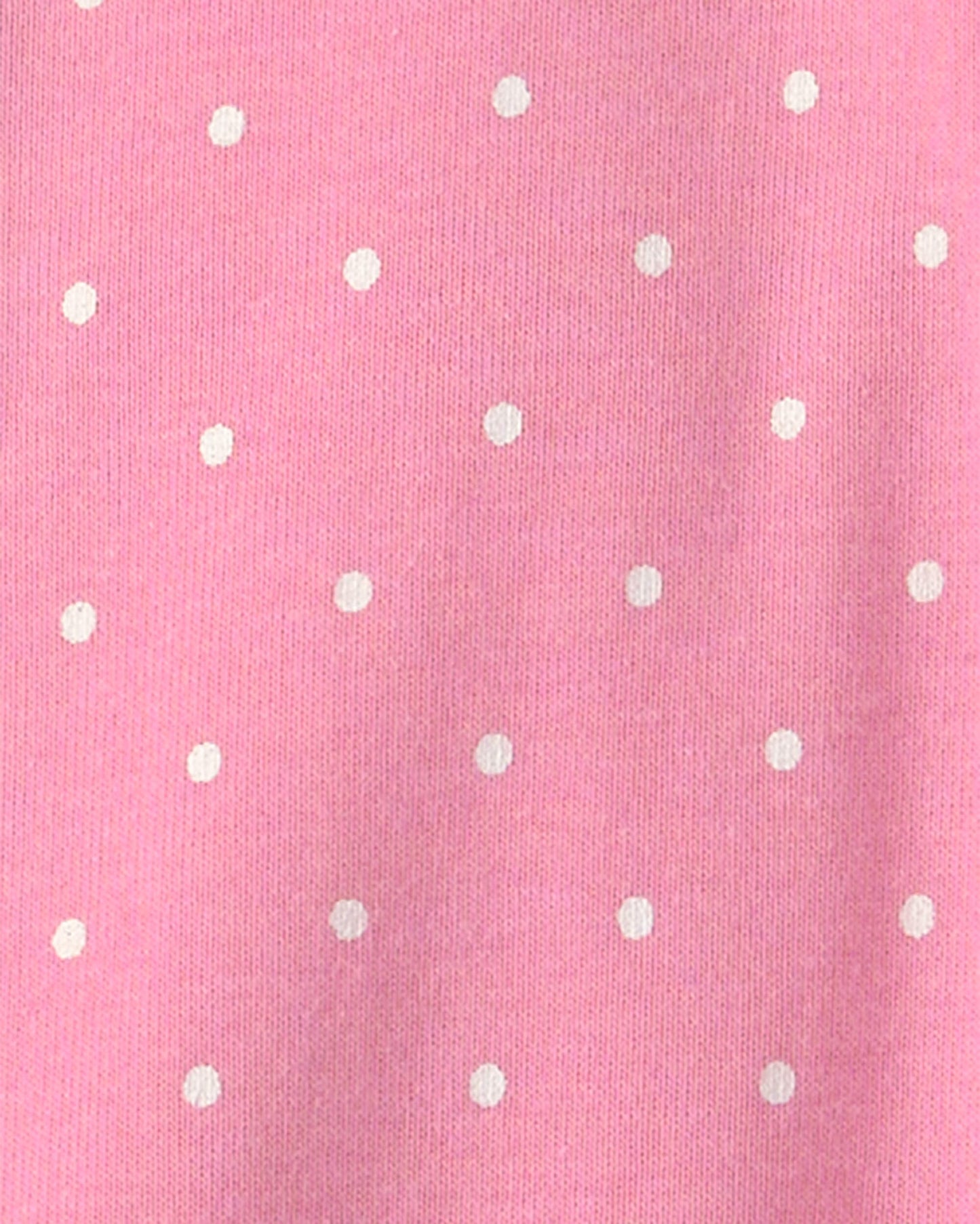 Carter's Qız Uşaq 2-Pack Çiyələk Çiçəkli Rahat Oturan 1-Parça Pijama - Çəhrayı