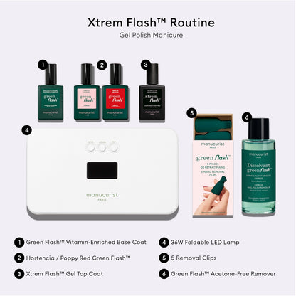 Manucurist Xtrem Flash™ Gel Tırnaq Cılası Rutini Dəsti