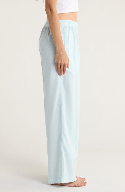 Open Edit Çap Edilmiş Flannel Boxer Pijama Şalvarı