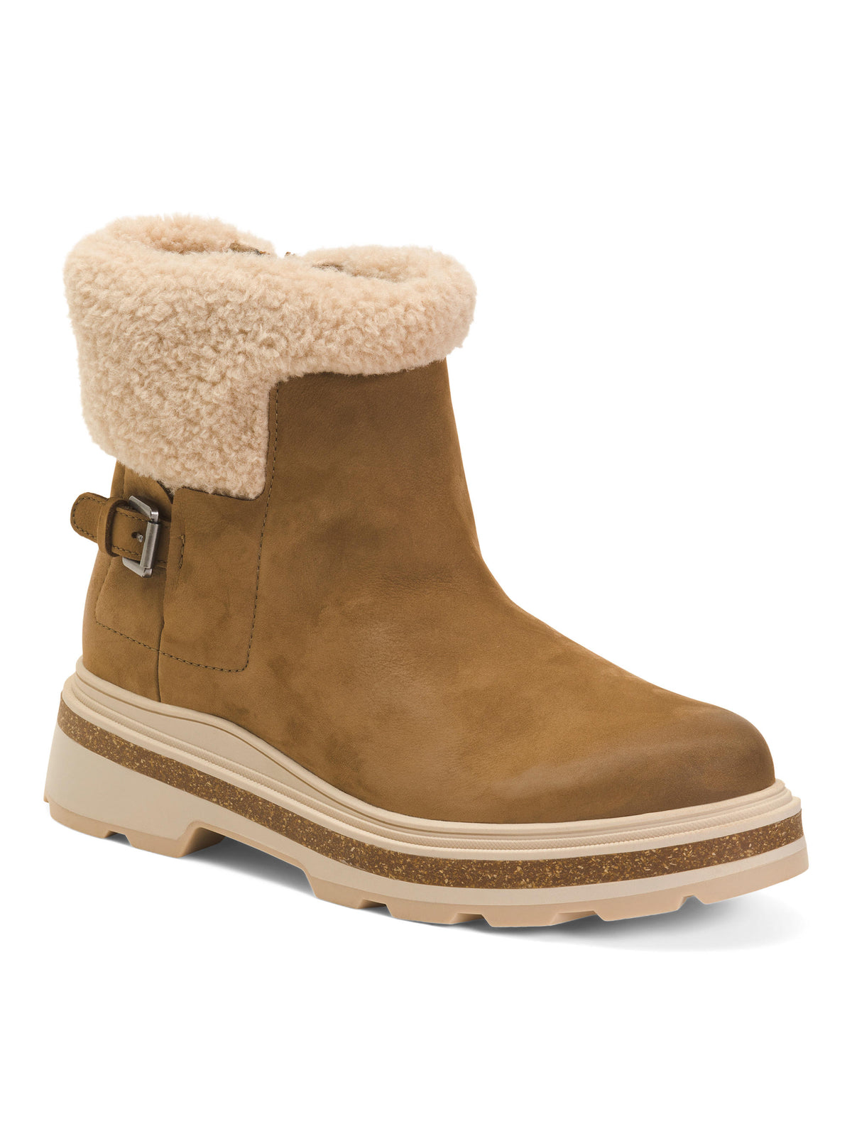 CLARKS Suede Hencroft Madi Su Keçirməz Astarı Rahat Booties