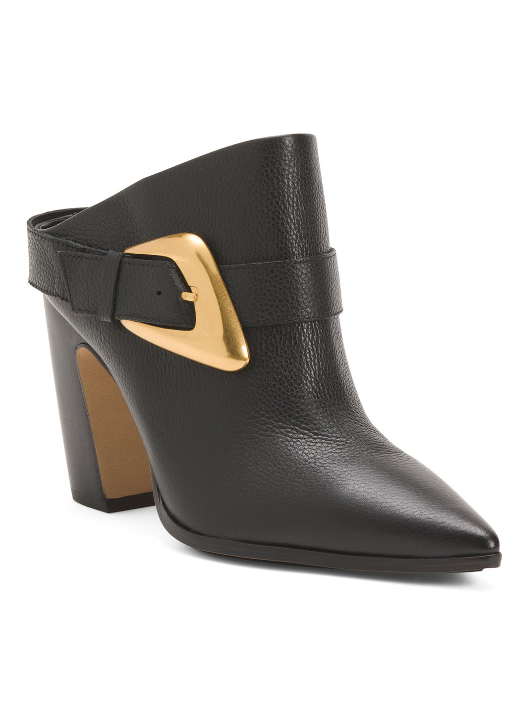VINCE CAMUTO Leather Bailey Pointed Toe Çəkmə