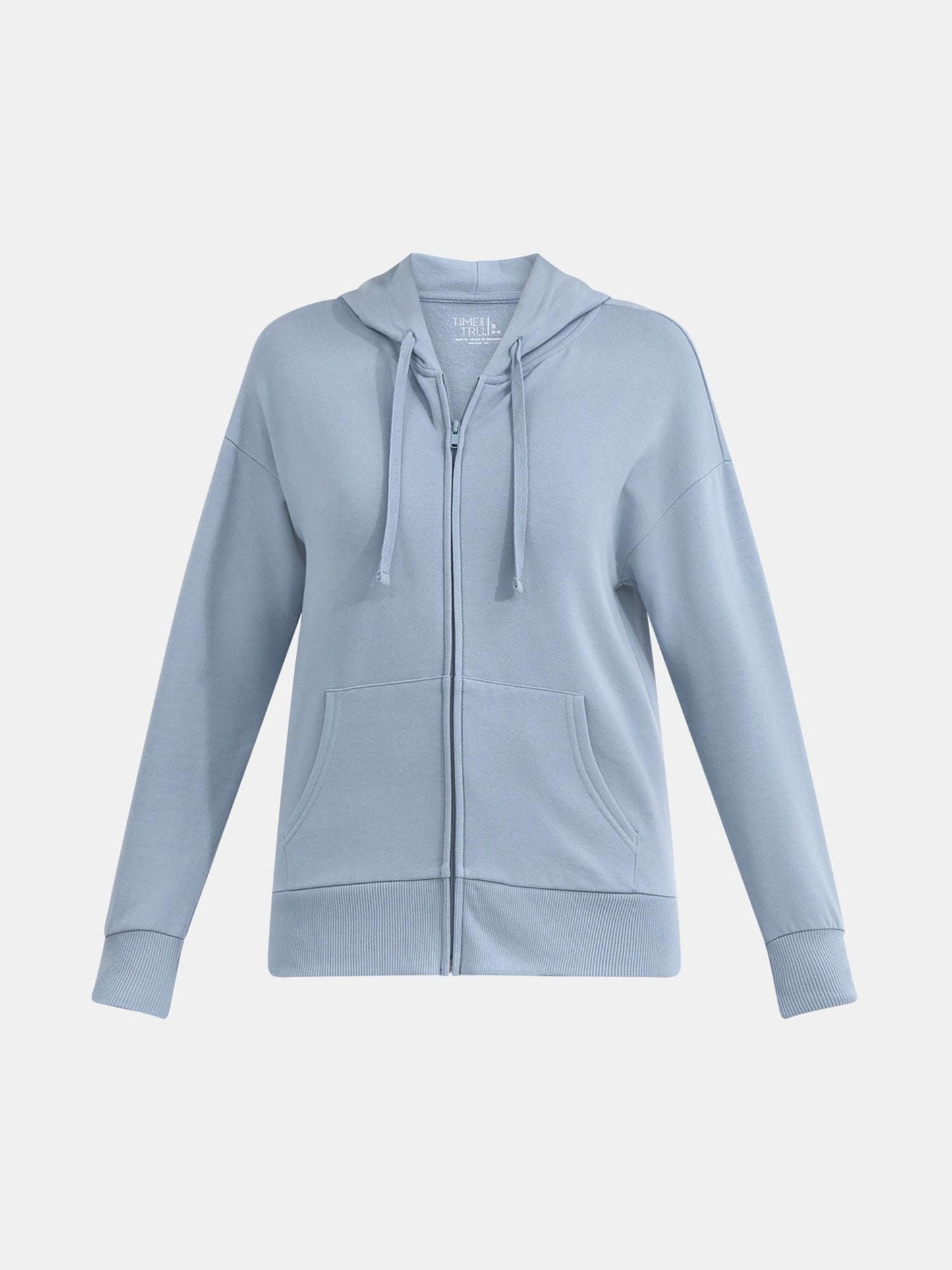 Time and Tru Qadın Fermuarlı Fleece Huddi Gödəkçəsi XS-4X Ölçüləri YoxYox