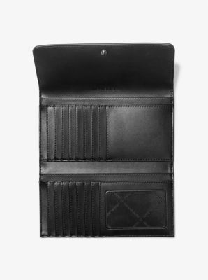 Michael Kors Jet Set Travel Signature Logo Üçkatlı Cüzdan