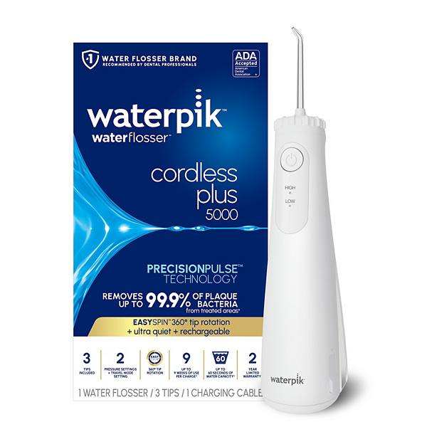 Waterpik Cordless Plus 5000 3-Başlıqlı Şarj Edilən Su Flosu