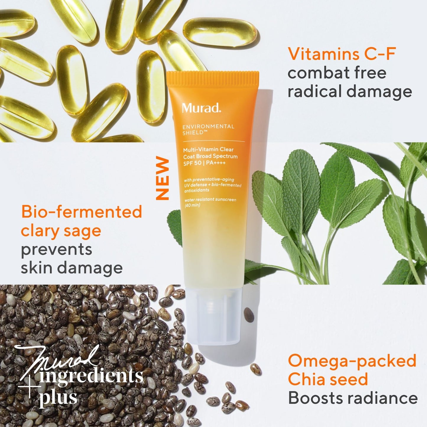 Murad Çoklu Vitamin Şeffaf Günəş Kremi SPF 50