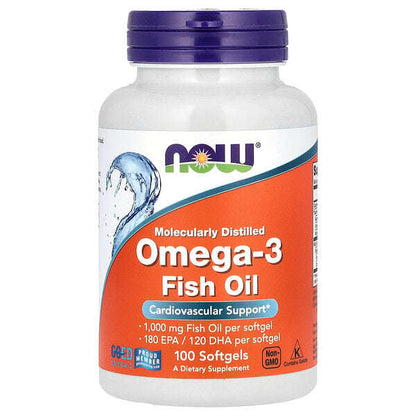 Now Foods Omega 3 Balıq Yağı 1 000 Mq 180 Epa 120 Dha 100 Yumşaq Kapsul YoxYox