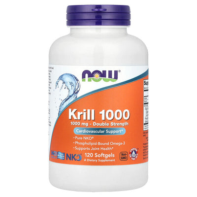 Now Foods Krill 1000 120 Softgels