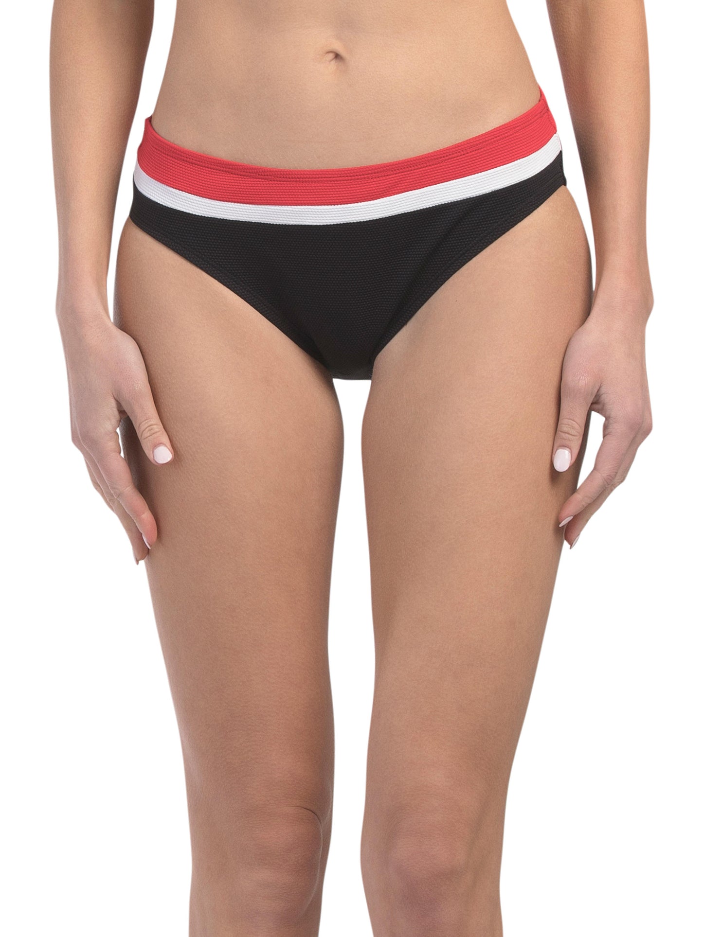 Island Cays Rəngli Blok Bikini Alt Hissəsi