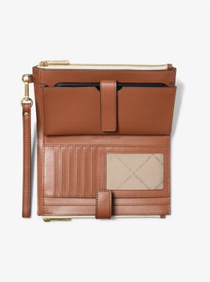 Michael Kors Jet Set Travel Signature Logo Smartfon Cüzdanı