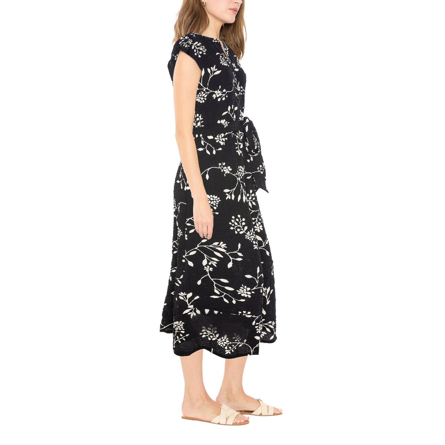 B Collection by Bobeau Qadın Midi Geyimi, Tünd Mavi