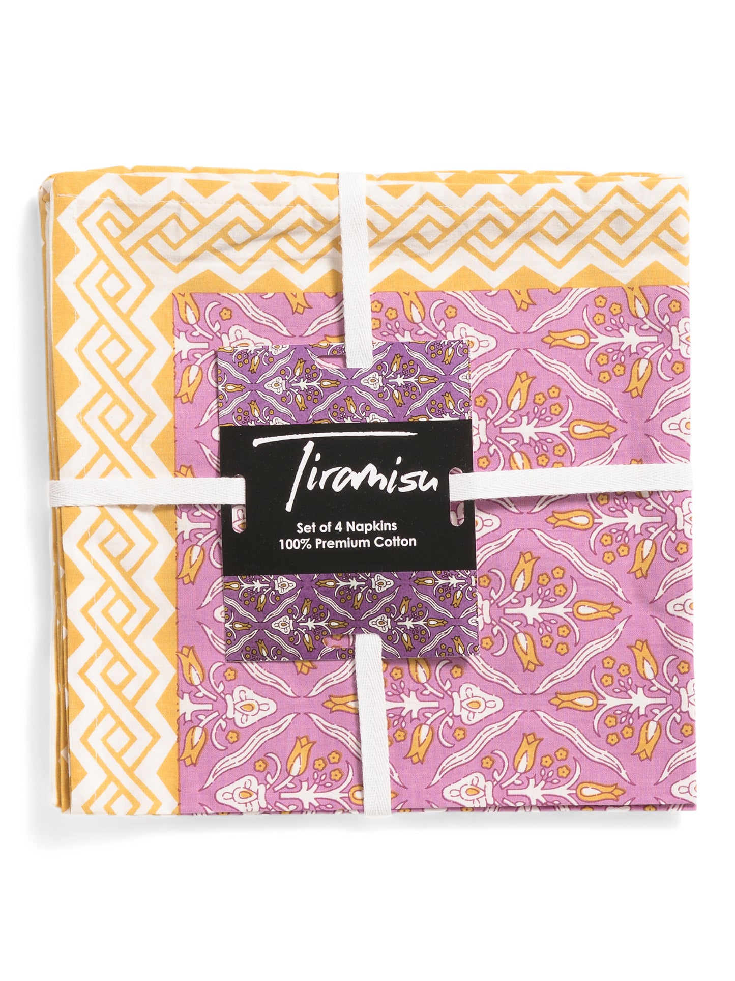TIRAMISU 4 Əl Çəkilmiş Çap Edilmiş Masa Örtüsü